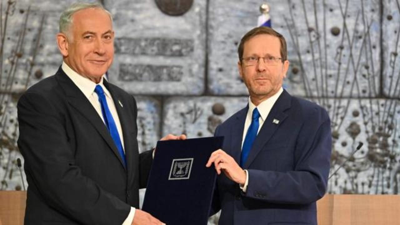 İşgalci İsrail'de hükümeti kurma görevi Netanyahu'da