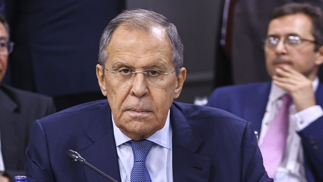 Rusya Dışişleri Bakanı Lavrov basın toplantısı düzenledi