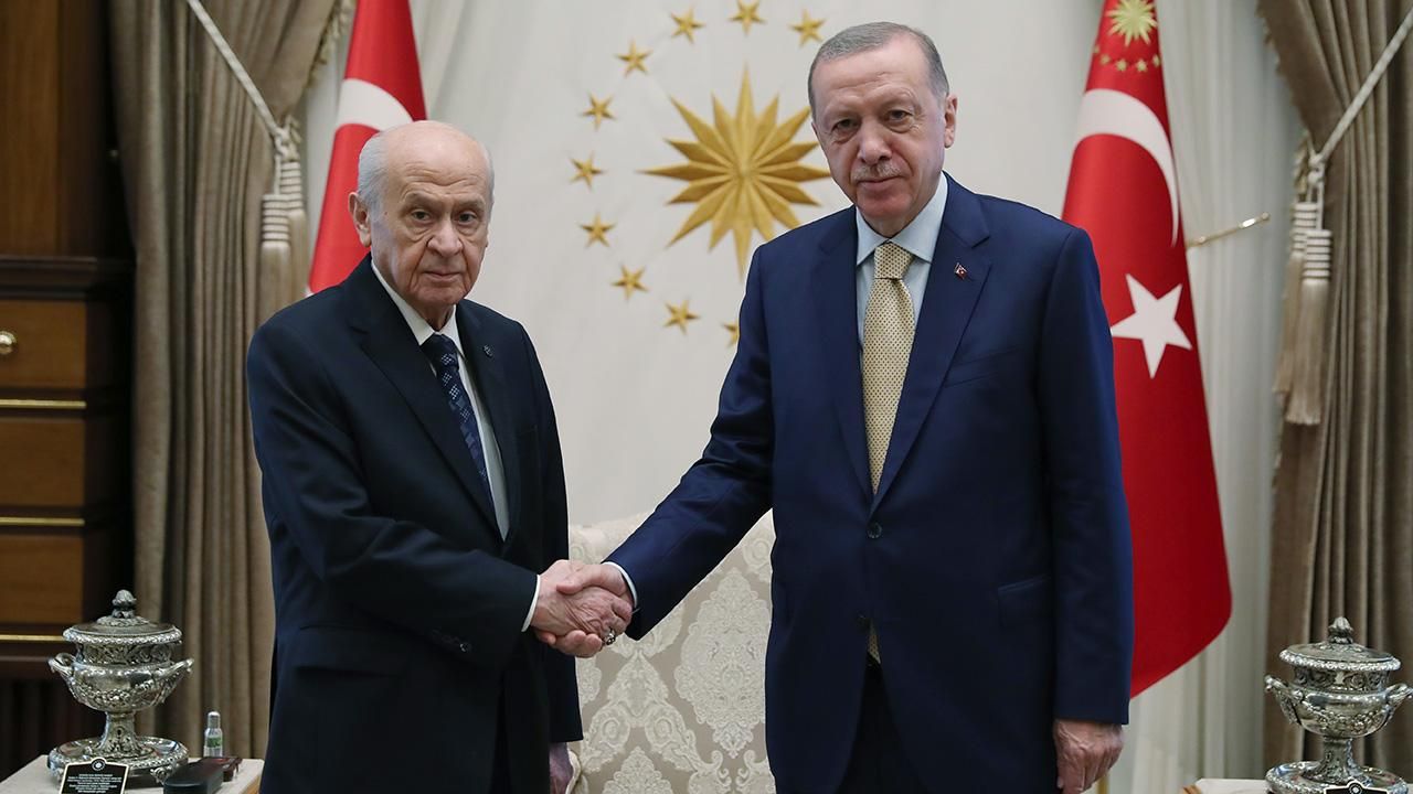 Cumhurbaşkanı Erdoğan-Bahçeli görüşmesi başladı