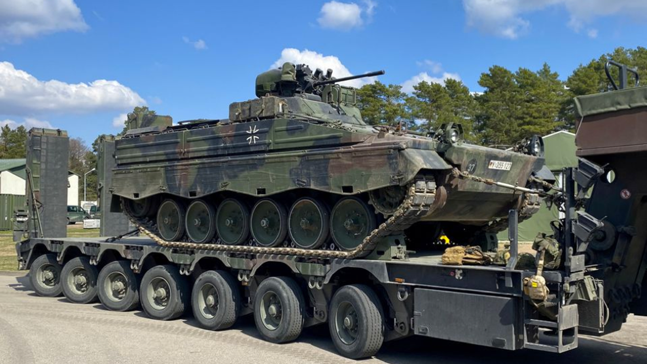Almanya, Ukrayna'ya 40 adet zırhlı muharebe aracı verecek