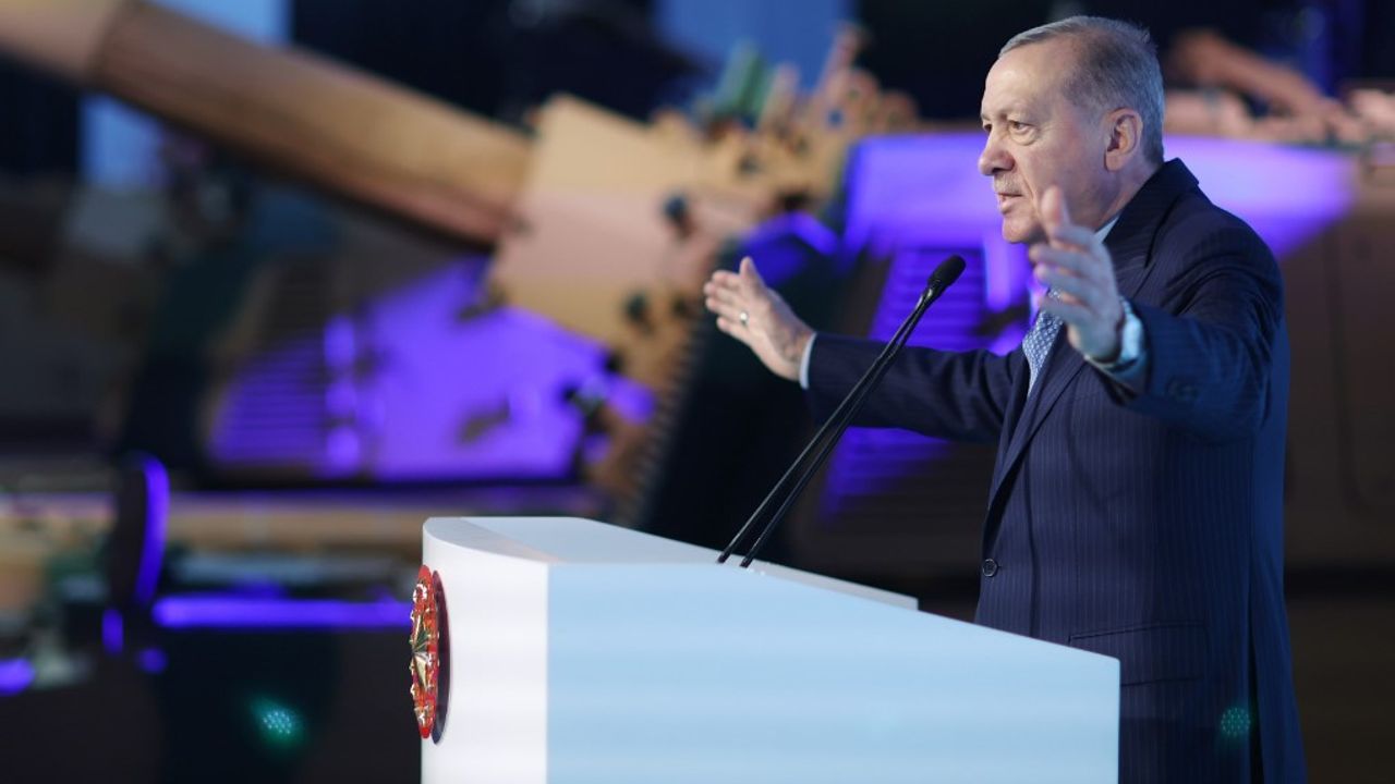 Cumhurbaşkanı Erdoğan, "Yüzde 80'i milli olan bir savunma sanayiine sahibiz"