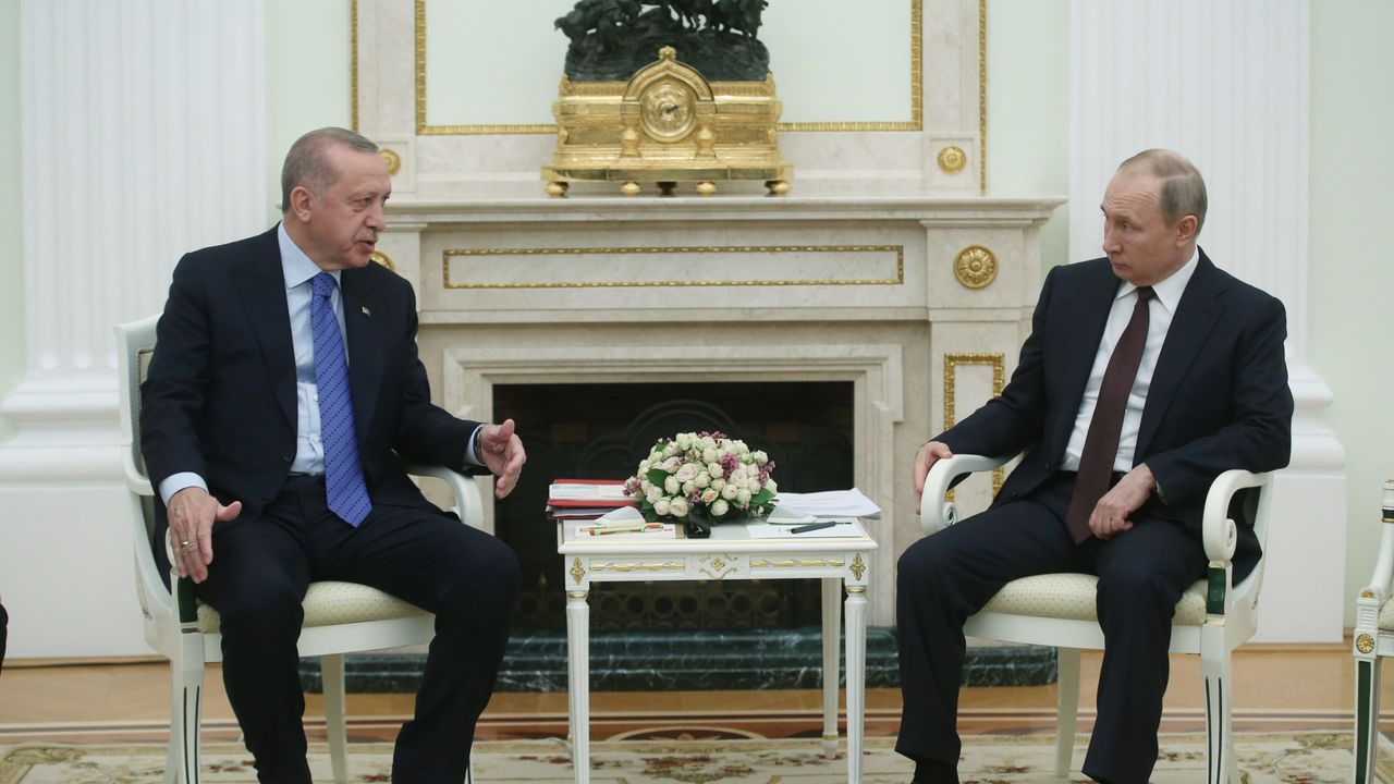 Cumhurbaşkanı Erdoğan ile Putin arasında görüşme