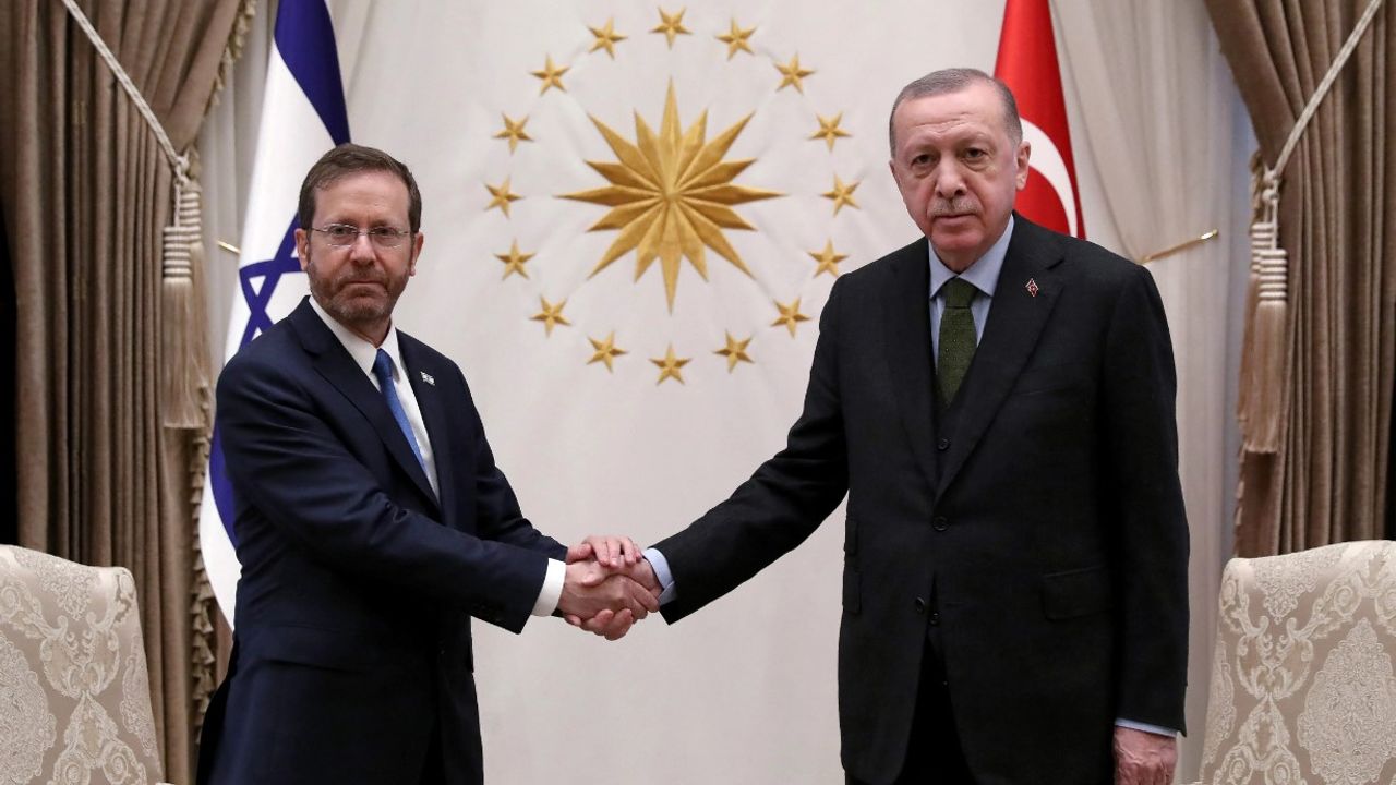 İşgal rejiminin sözde cumhurbaşkanı Herzog, Cumhurbaşkanı Erdoğan'ı Filistin'e davet etti