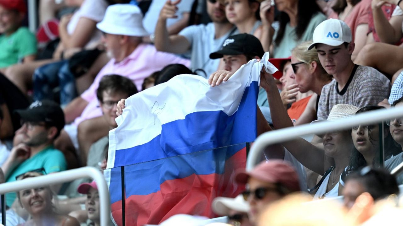 Avustralya'daki turnuvada Rus bayrağı yasaklandı