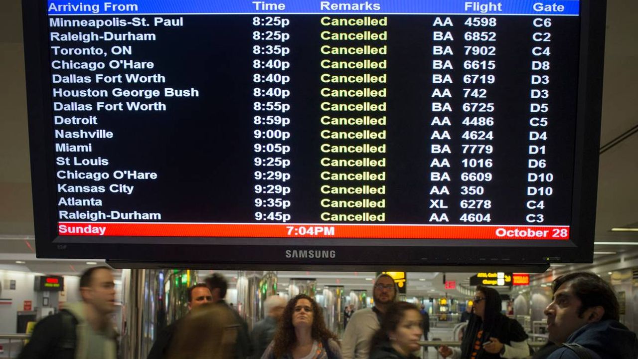 ABD'de tüm uçuşlar durduruldu