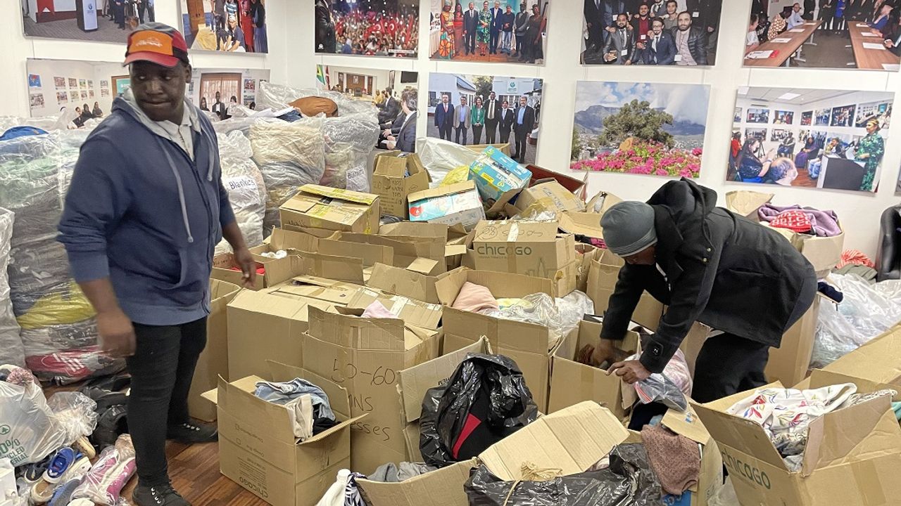Güney Afrikalılar'dan Türkiye'deki depremzedelere yardım