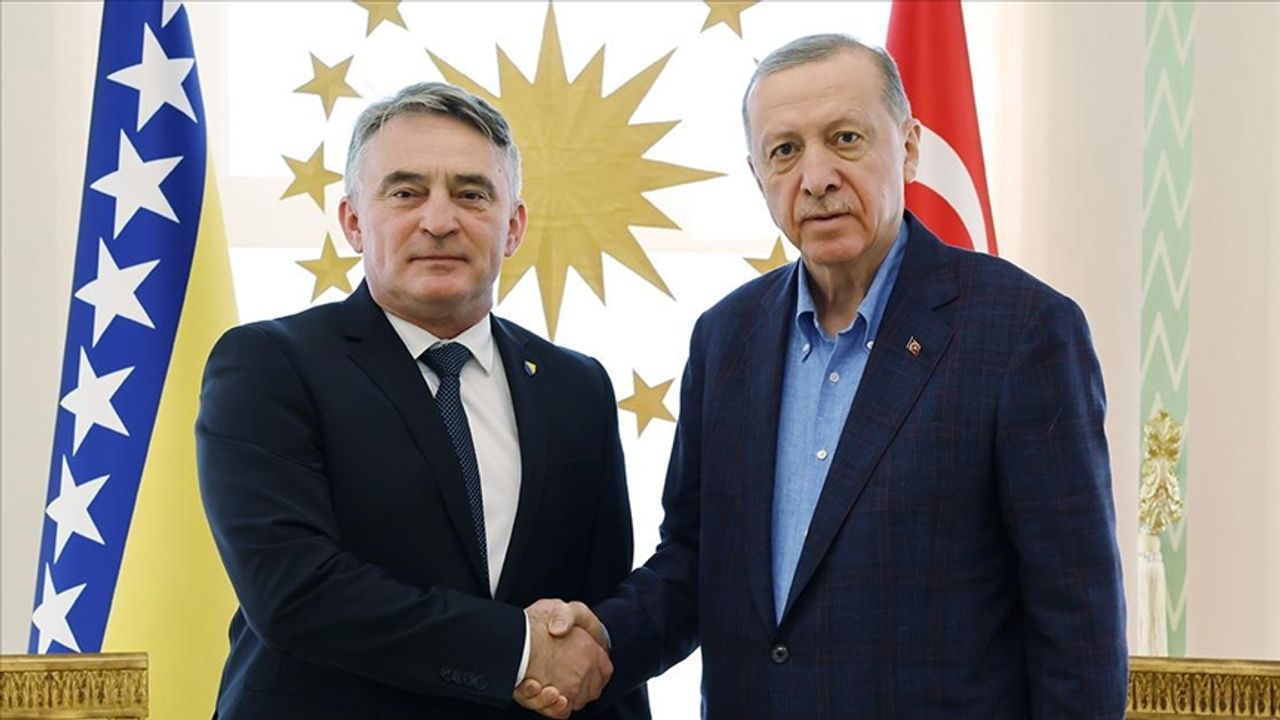 Cumhurbaşkanı Erdoğan, Bosna Hersek başkanlık yetkilisi Komsic'i kabul etti