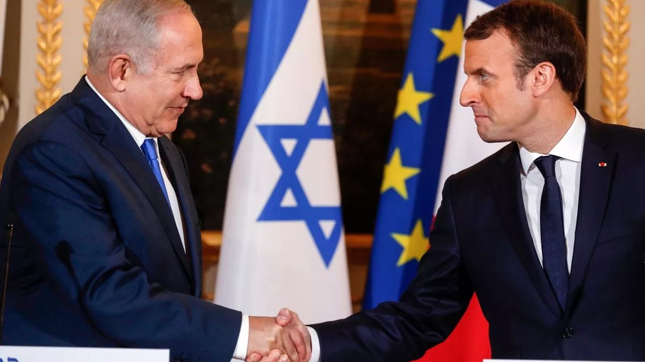 Macron ve Netanyahu, İran'a karşı birlikte hareket etme kararı aldı