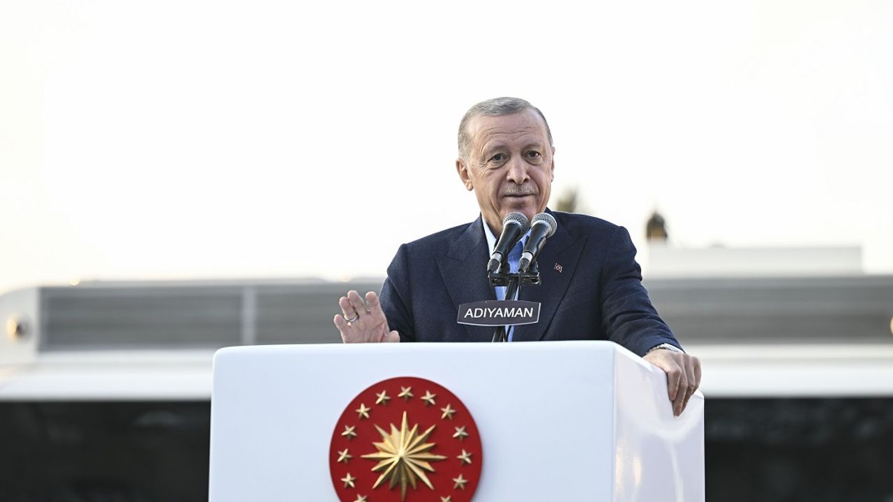 Cumhurbaşkanı Erdoğan Adıyaman'da konuştu