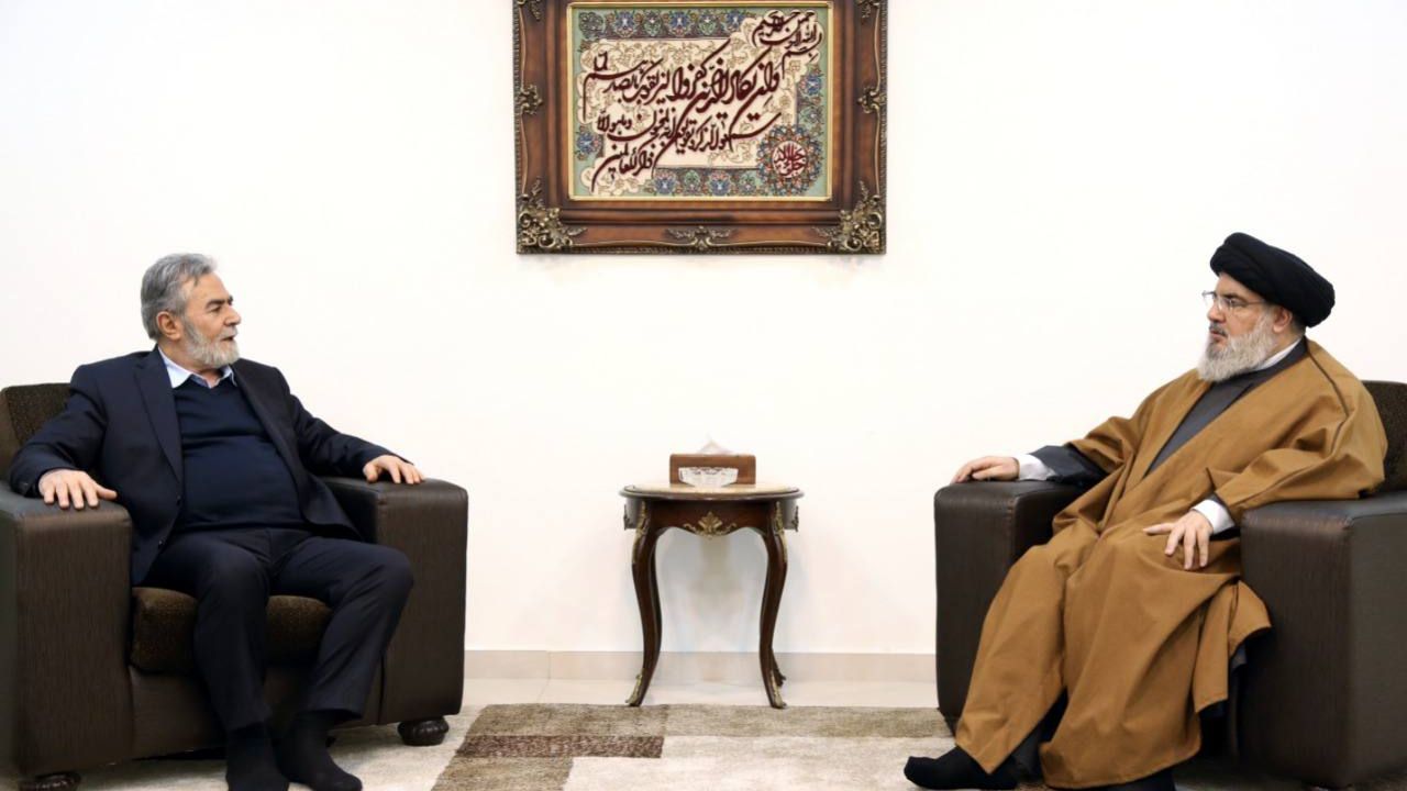 Nasrallah, Ziyad Nehale ile bir araya geldi