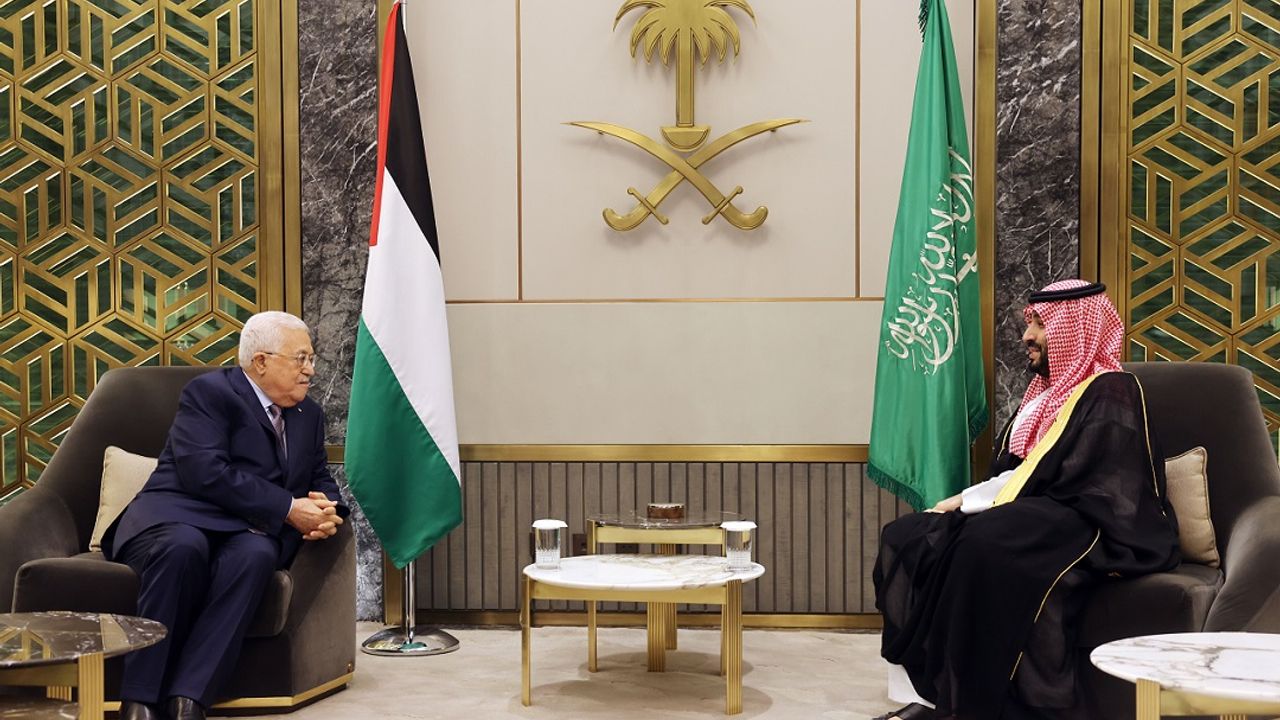 Mahmud Abbas, Bin Selman ile görüştü