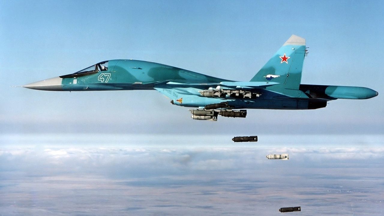 Rus savaş uçağı yanlışlıkla Rus kentini hedef aldı