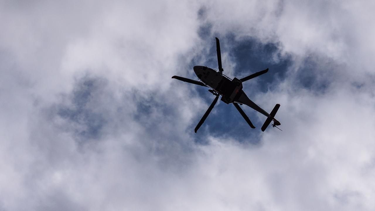 Sisam Adası'nda Türk şirkete ait helikopter düştü