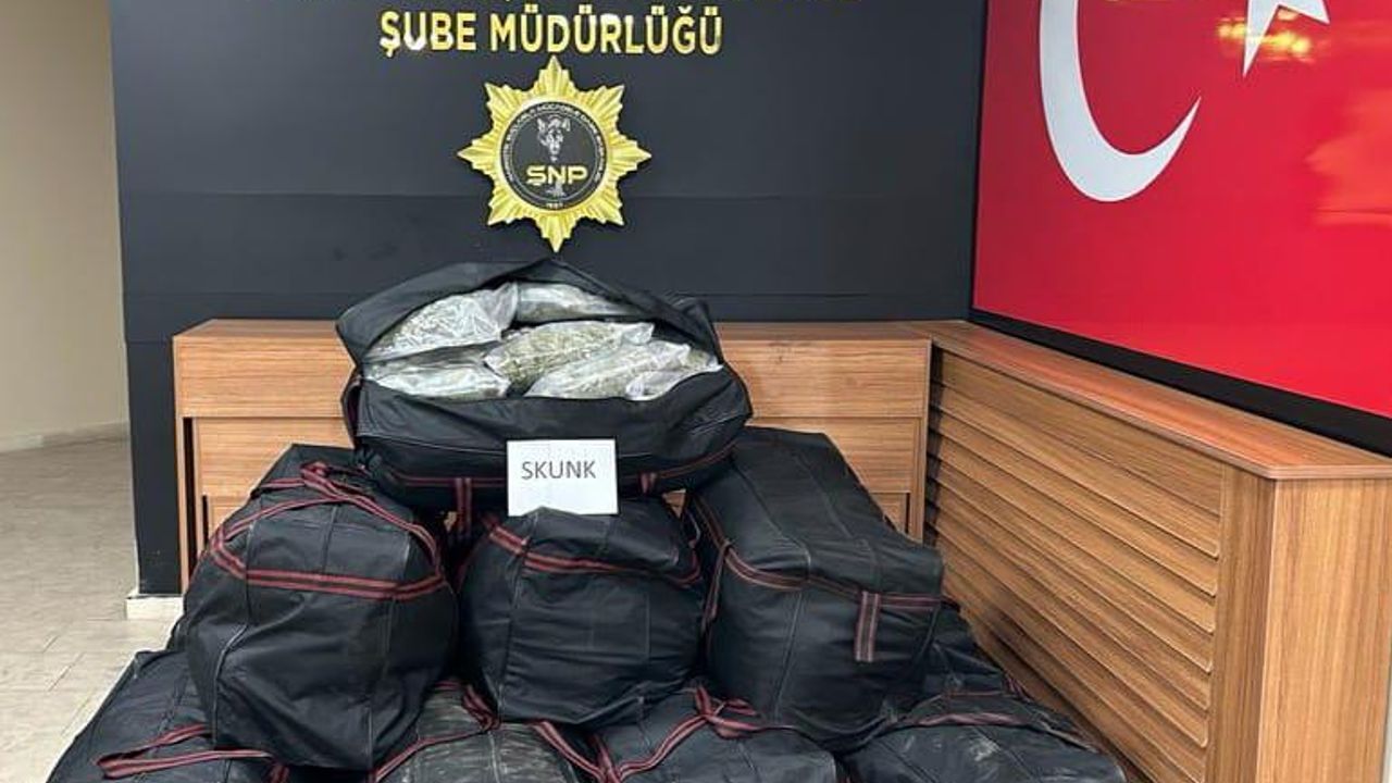 Şanlıurfa'da 177 kilogram uyuşturucu ele geçirildi