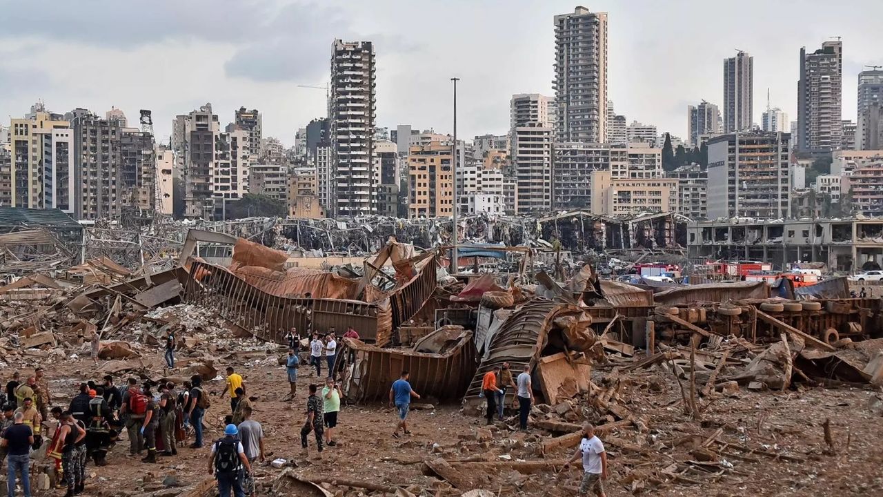 Beyrut'taki patlamanın üzerinden 3 yıl geçti