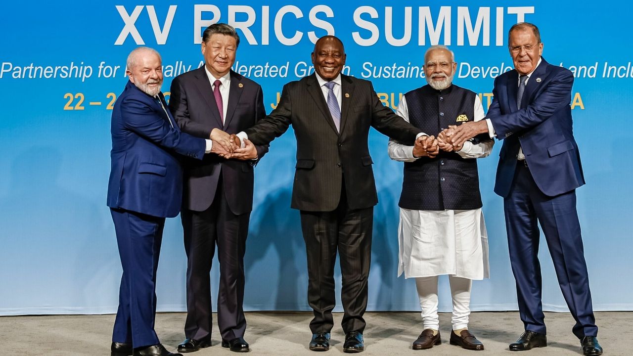 Güney Afrika'da düzenlenen 15. BRICS Zirvesi sona erdi