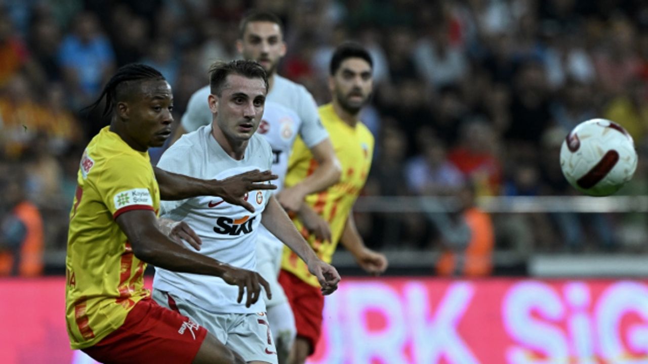 Galatasaray, Kayserispor deplasmanından beraberlikle döndü