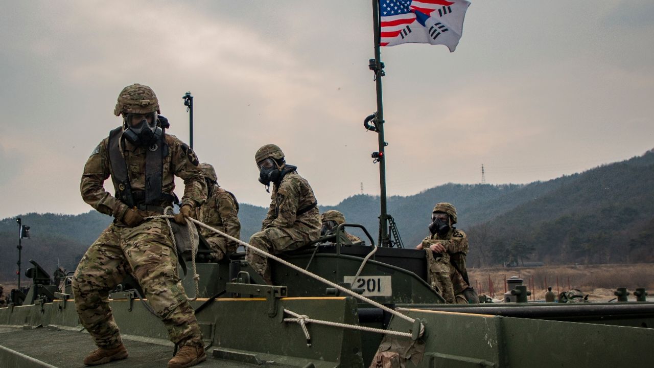 Güney Kore ve ABD, ortak askeri tatbikata başladı