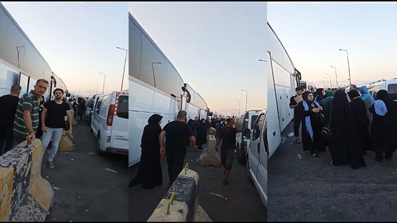 Türk Erbain ziyaretçileri Irak sınır kapısında bekletiliyor