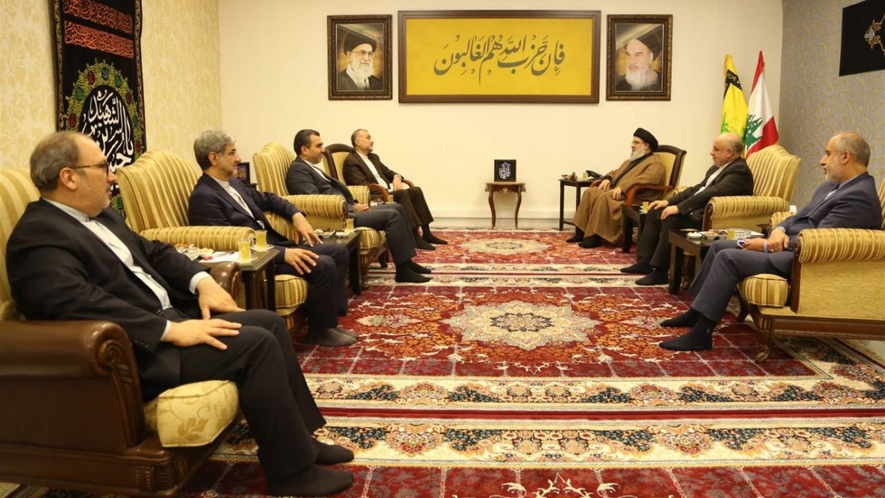 İran Dışişleri Bakanı Abdullahiyan, Hizbullah lideri Nasrallah ile bir araya geldi