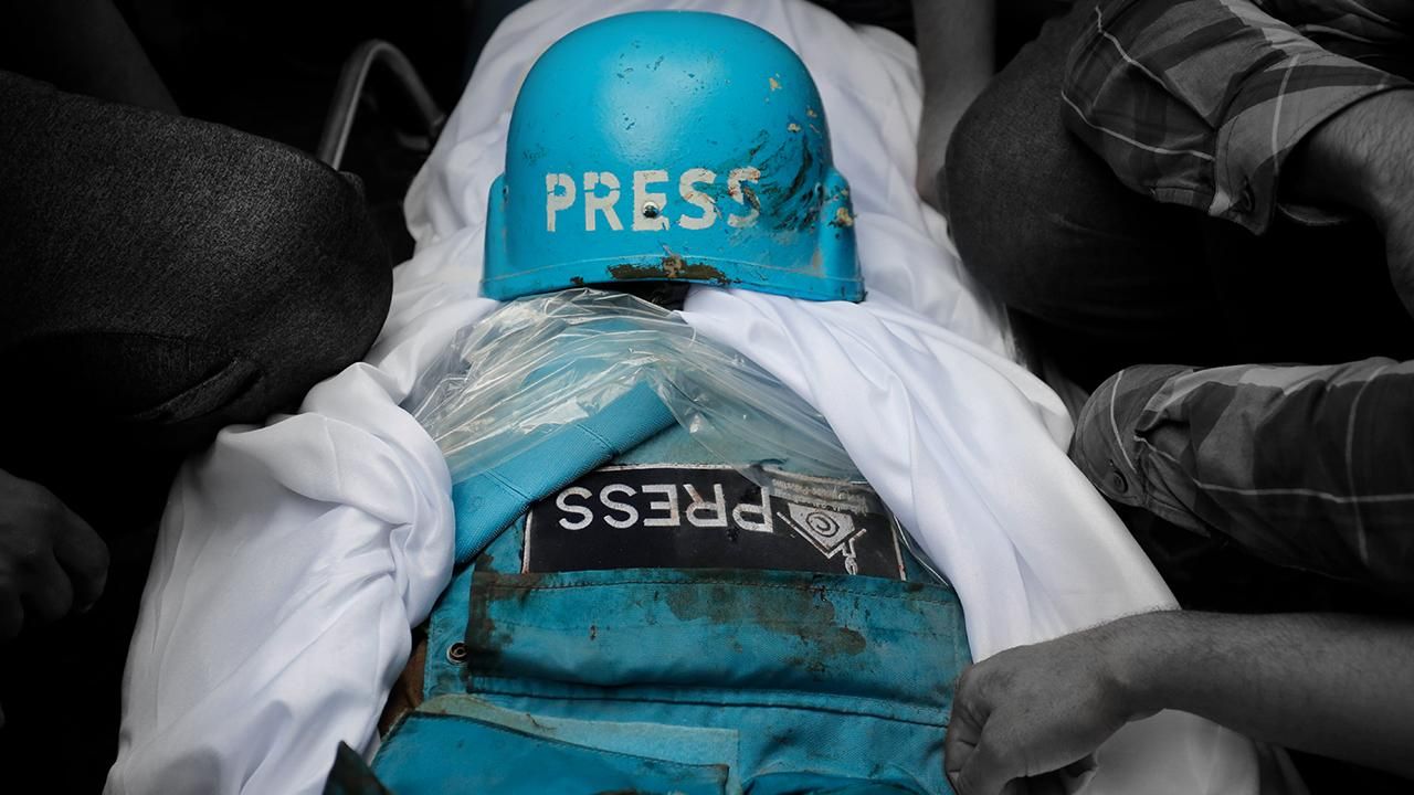 Gazze'de şehit olan gazeteci sayısı dünyada 2 yılda öldürülen gazeteci sayısını geçti