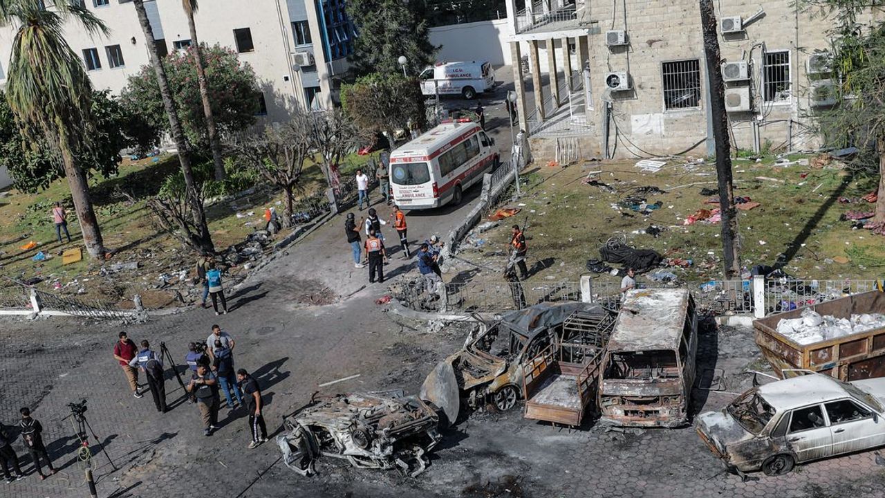 İşgalci İsrail Gazze'deki sağlık tesislerinin yüzde 84'üne saldırdı
