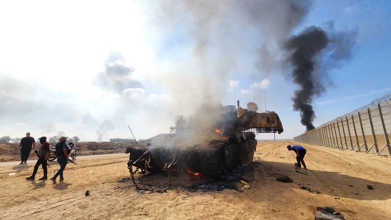 Kassam Tugayları: Gazze'ye giren 2 askeri araç etkisiz hale getirildi