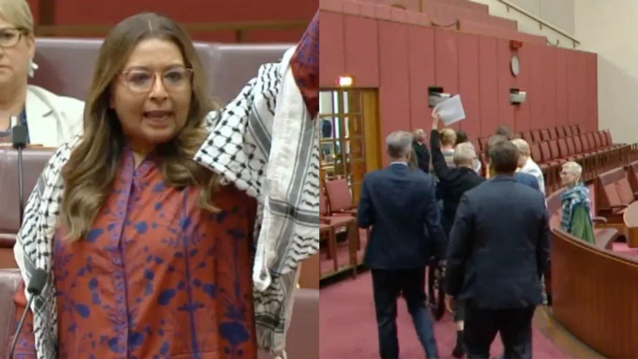 Avustralya'da senatörler, Gazze'ye yönelik saldırılar kınanmadığı için oturumu terk etti