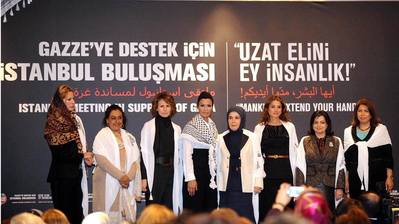Lider eşleri Gazze için İstanbul'da buluşuyor