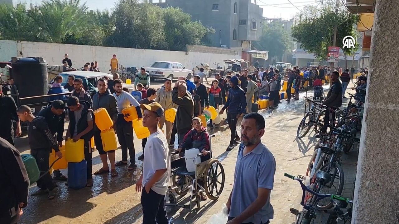 Gazze'de içme suyu krizi büyüyor