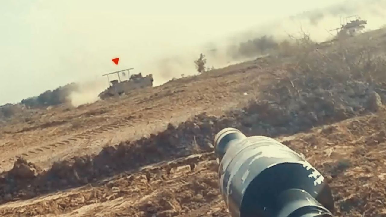 Kassam Tugayları: Gazze'nin kuzeybatısında bir İsrail tankını imha ettik