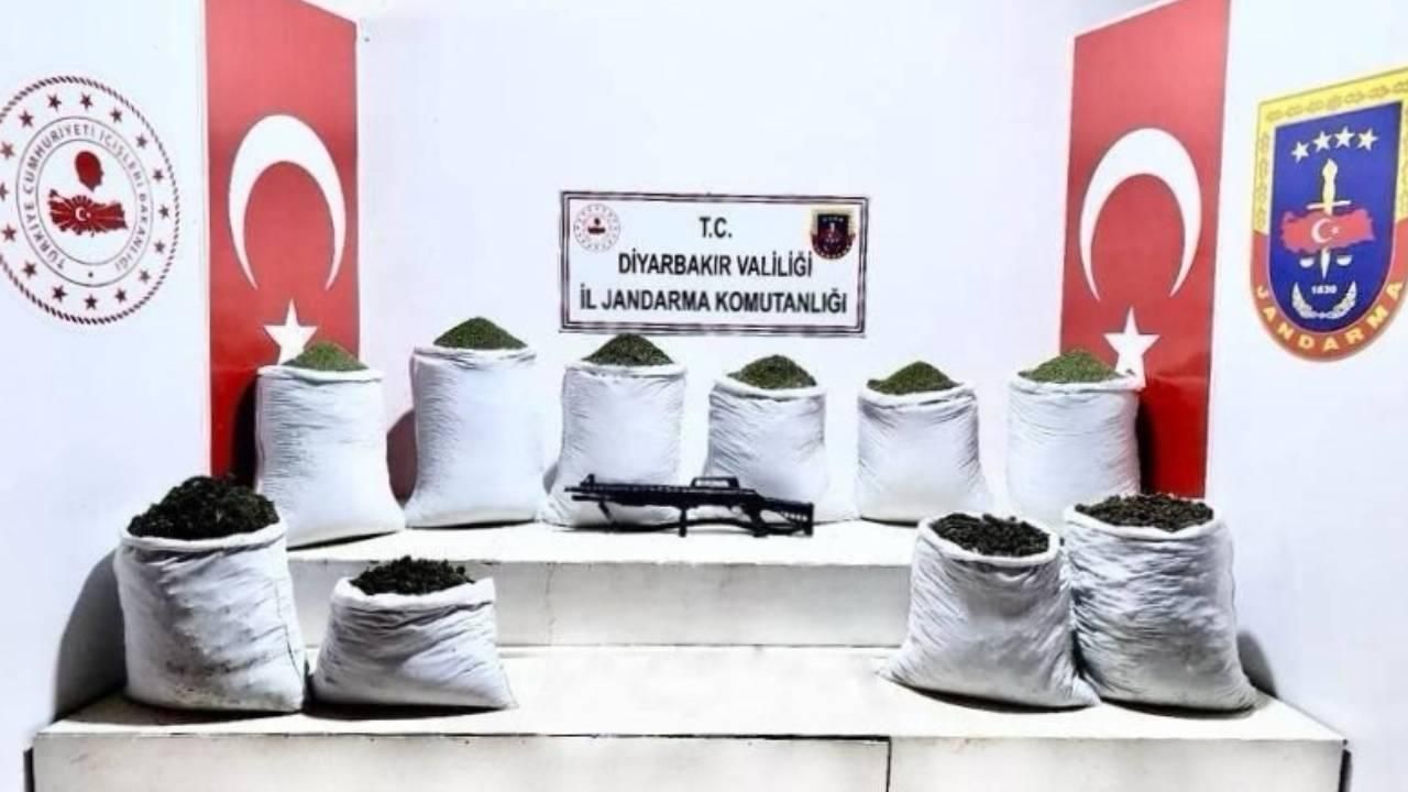 Diyarbakır'da 454 kilogram uyuşturucu ele geçirildi