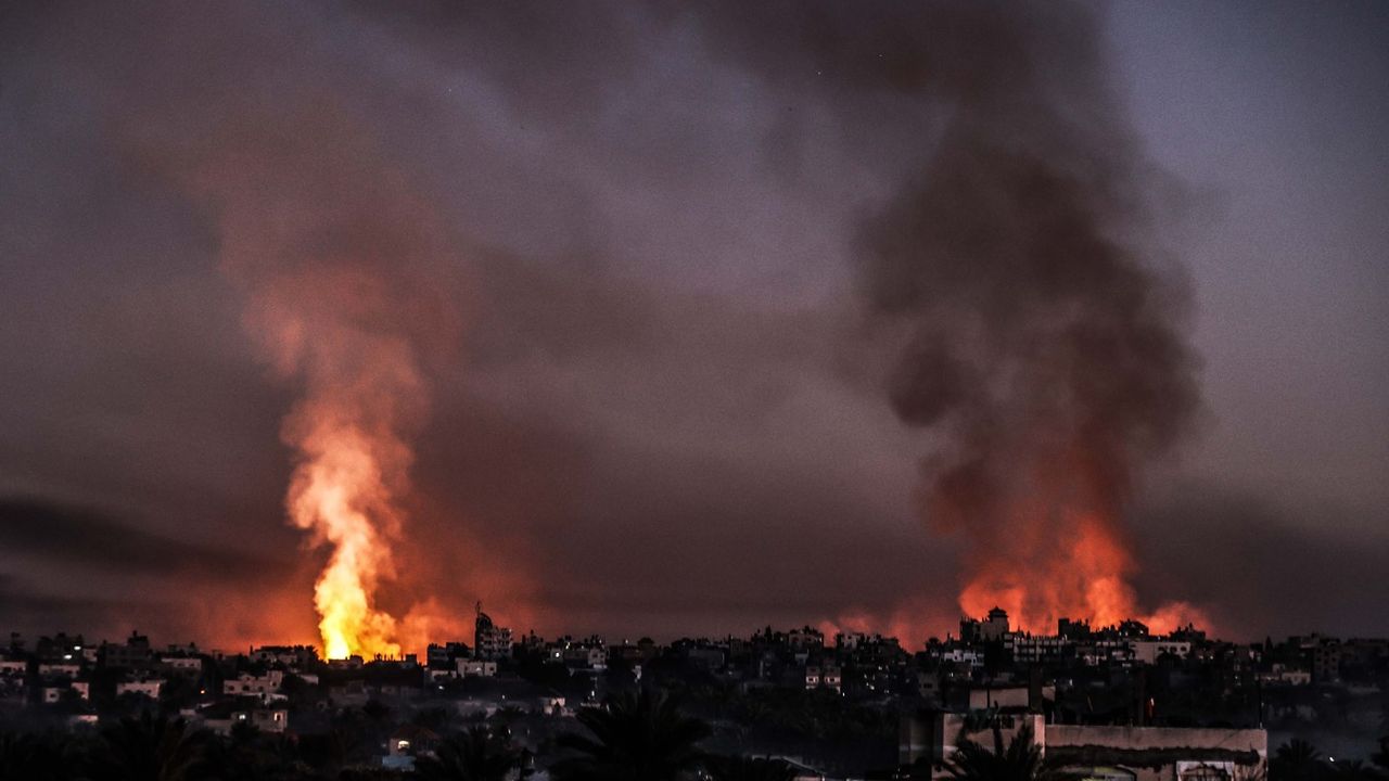İşgalci İsrail'in bombardımanları iklim felaketine neden oluyor