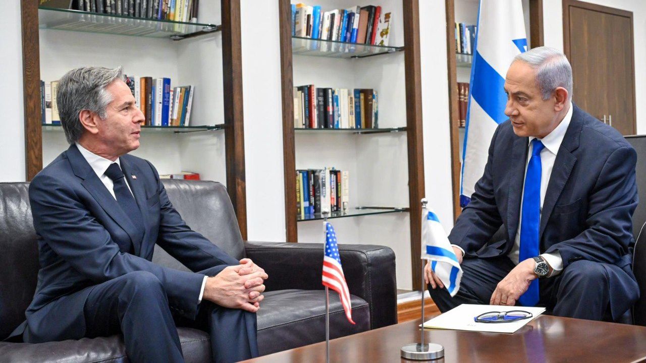 Siyonist Netanyahu-Blinken görüşmesi gergin geçti
