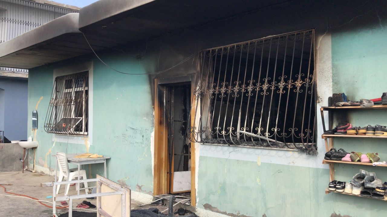 Devrilen elektrikli soba yangına sebep oldu: 3 ölü