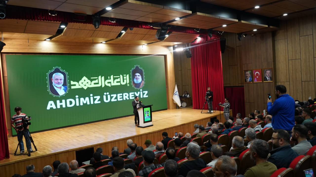İstanbul'da Kudüs Şehitlerine Vefa Programı