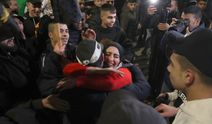 Siyonist İsrail'in serbest bıraktığı esirler Batı Şeria'da