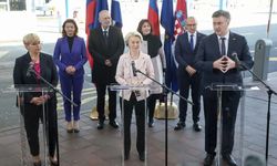 AB Komisyonu Başkanı Leyen, Hırvatistan'ı ziyaret etti