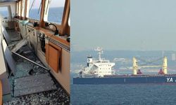 Ukrayna'da Türkiye bandralı gemi vuruldu