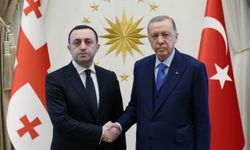 Cumhurbaşkanı Erdoğan, Garibaşvili'yi kabul etti