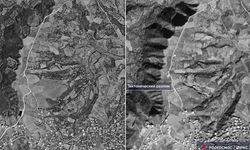 Rus Uzay Ajansı, depremin etkisini uydudan görüntüledi