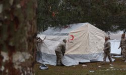 Türk Kızılayı 10 bin kişilik çadır kampı kuruyor