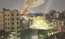 Siyonist İsrail'den Humus'a hava saldırısı