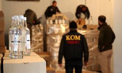 Tekirdağ'da 371 ton kaçak içki ele geçirildi