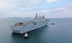 Türkiye'nin en büyük savaş gemisi teslimata hazır