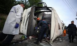 Trabzon'da devrilen belediye otobüsünde 4 kişi hayatını kaybetti