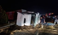 Rize'de kamyonet şarampole yuvarlandı: 7 yaralı