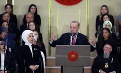 Beştepe'de Erdoğan için tören