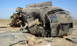 Özbekistan'da eğitim uçuşu yapan askeri helikopteri düştü