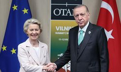 Cumhurbaşkanı Erdoğan, AB Komisyonu Başkanı Leyen ile görüştü